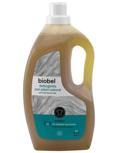 Detergente ecológico para lavadoras Biobel 1,5L
