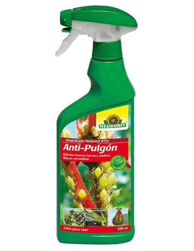 Insecticida-Acaricida Natural Anti-Pulgón Spray 500ml Neudorff