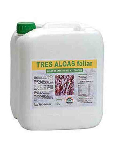 Bioestimulante TRESALGAS Algas de crecimiento y floración 5L
