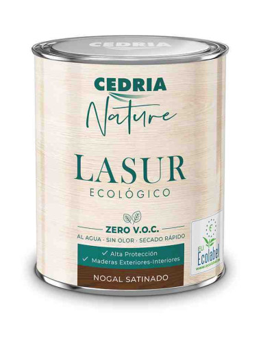 Barniz ecológico Cedria Nature Lasur 4L