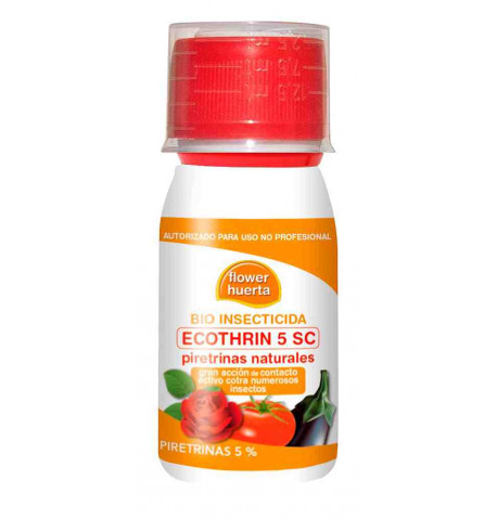 Insecticida Ecothrin 5 SC Piretrina natural 50cc