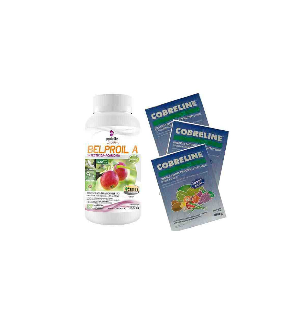 Pack tratamiento de invierno para frutales (fungicida+insecticida)