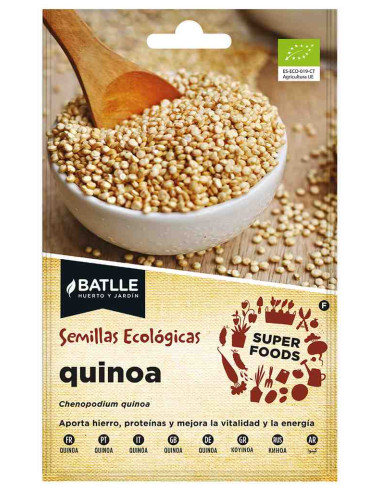 Semillas ecológicas super food de Quinoa